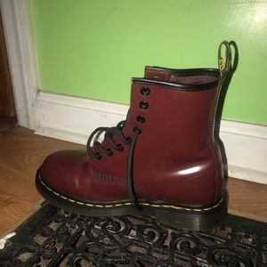 DR MARTEN RIGHT FOOT ONLY WOMENS BOOT CHERRY